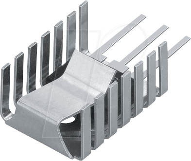 FK 243 MI 247 O - Kühlkörper, 27 mm, Kupfer, 18,7 K/W, SIP/SOT-32/TO-220/TO-247