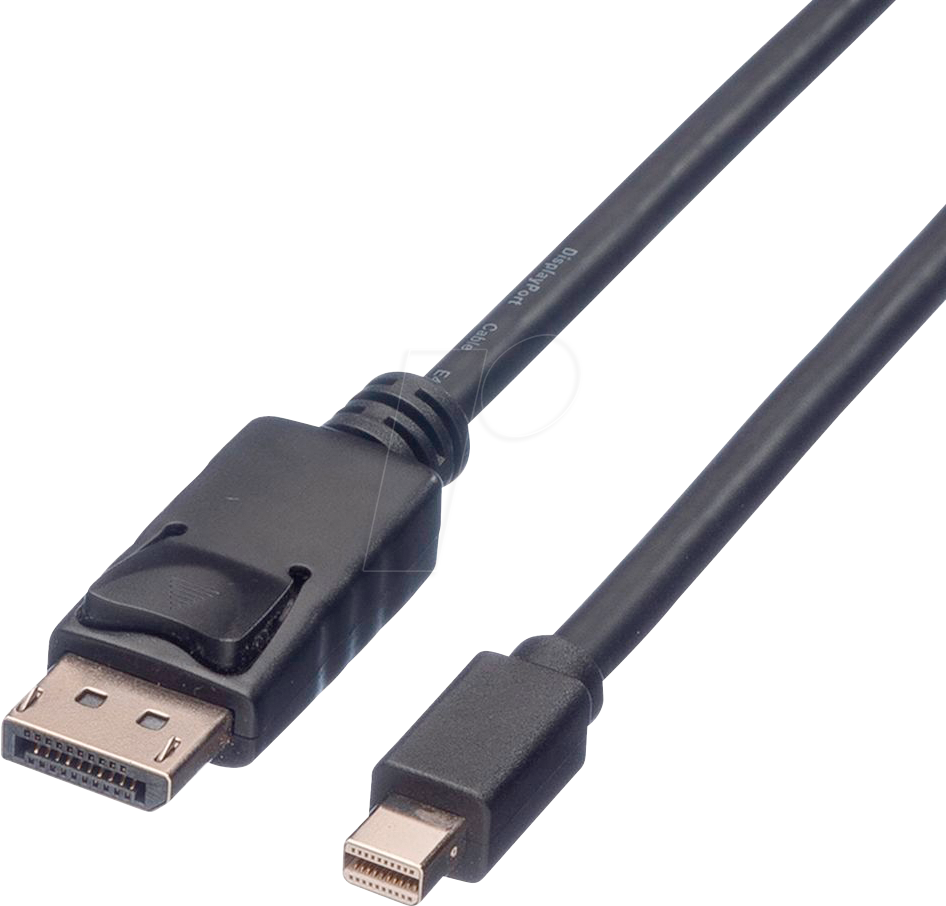 Thumbnail - ROLINE 11045637 - Kabel, DP mini Stecker auf DP Stecker, 5 m