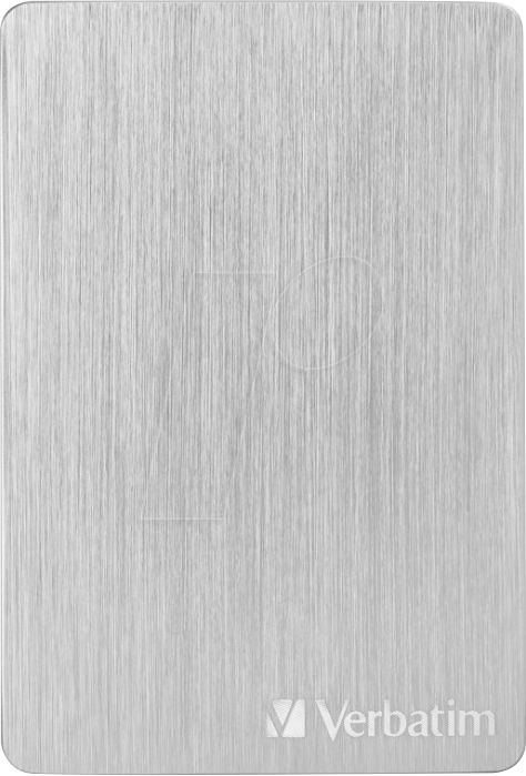 VERBATIM 53663 - Verbatim Store 'n' Go Alu Slim, silber, 1 TB