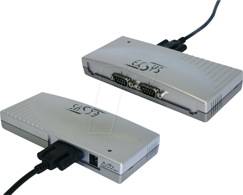 EXSYS EX-1332V - USB 2.0 Konverter, USB-B auf 2x RS-232, FTDI