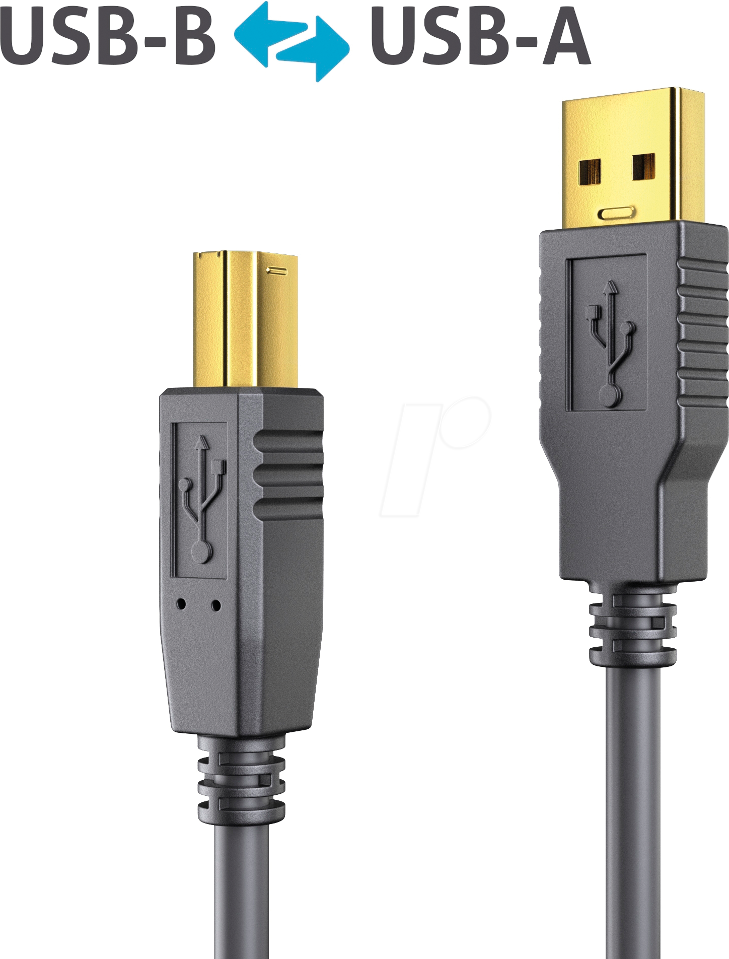 Thumbnail - PURE DS2000-200 - Aktives USB 2.0-Kabel, A-Stecker > B-Stecker, 20 m