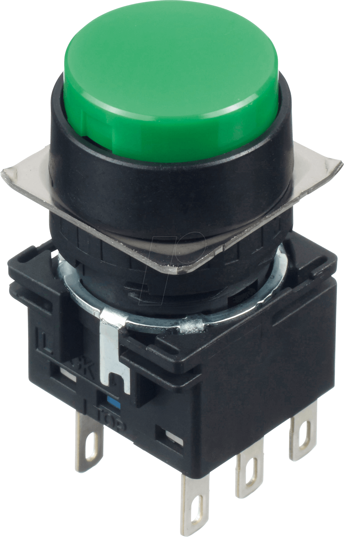 ID LB1BA1T6G - Drucktaster LB, 22 mm , 2 CO, grün