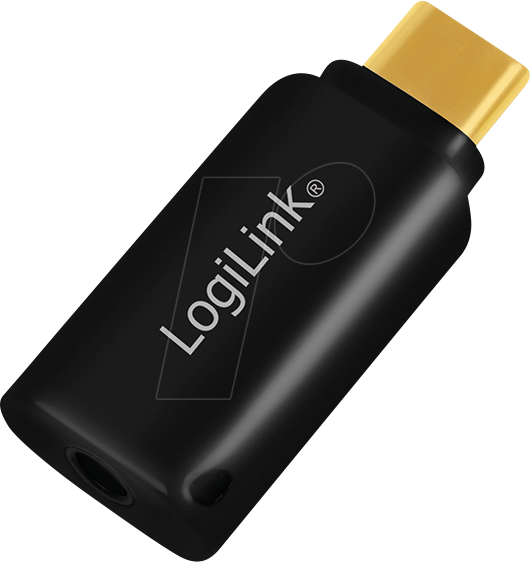 LOGILINK UA0356 - USB Audio-Adapter, USB 3.2, USB-C > Klinke,