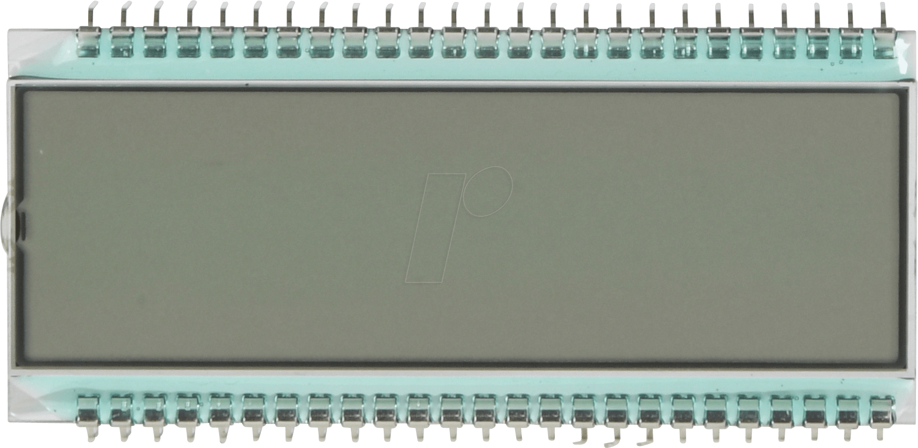 LCD-7S 6-13 A - LCD-7-Segment, 1x6,0, H:12,7mm, reflektiv