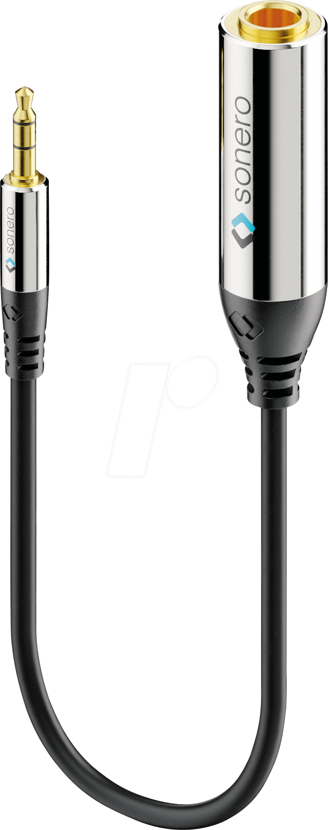 SON ACA005 - 3,5mm auf 6,3mm Audio Adapter Kabel 0,2m