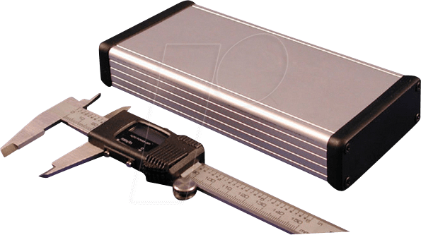 1455J1602 - Profilgehäuse, 1455 J, 160 x 78 x 27 mm, klar