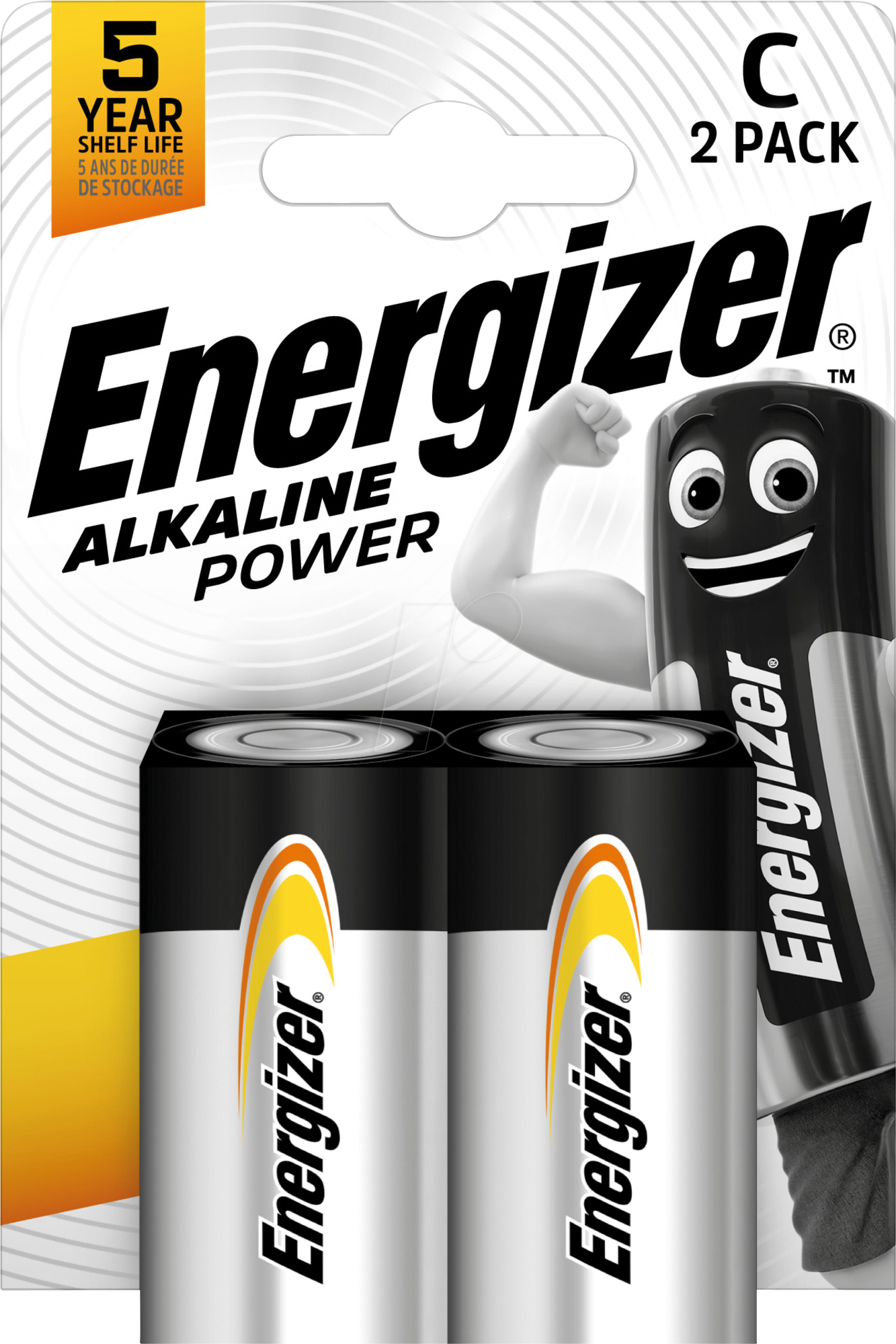 EN POW 2XC - Power, Alkaline Batterie, C (Baby), 2er-Pack