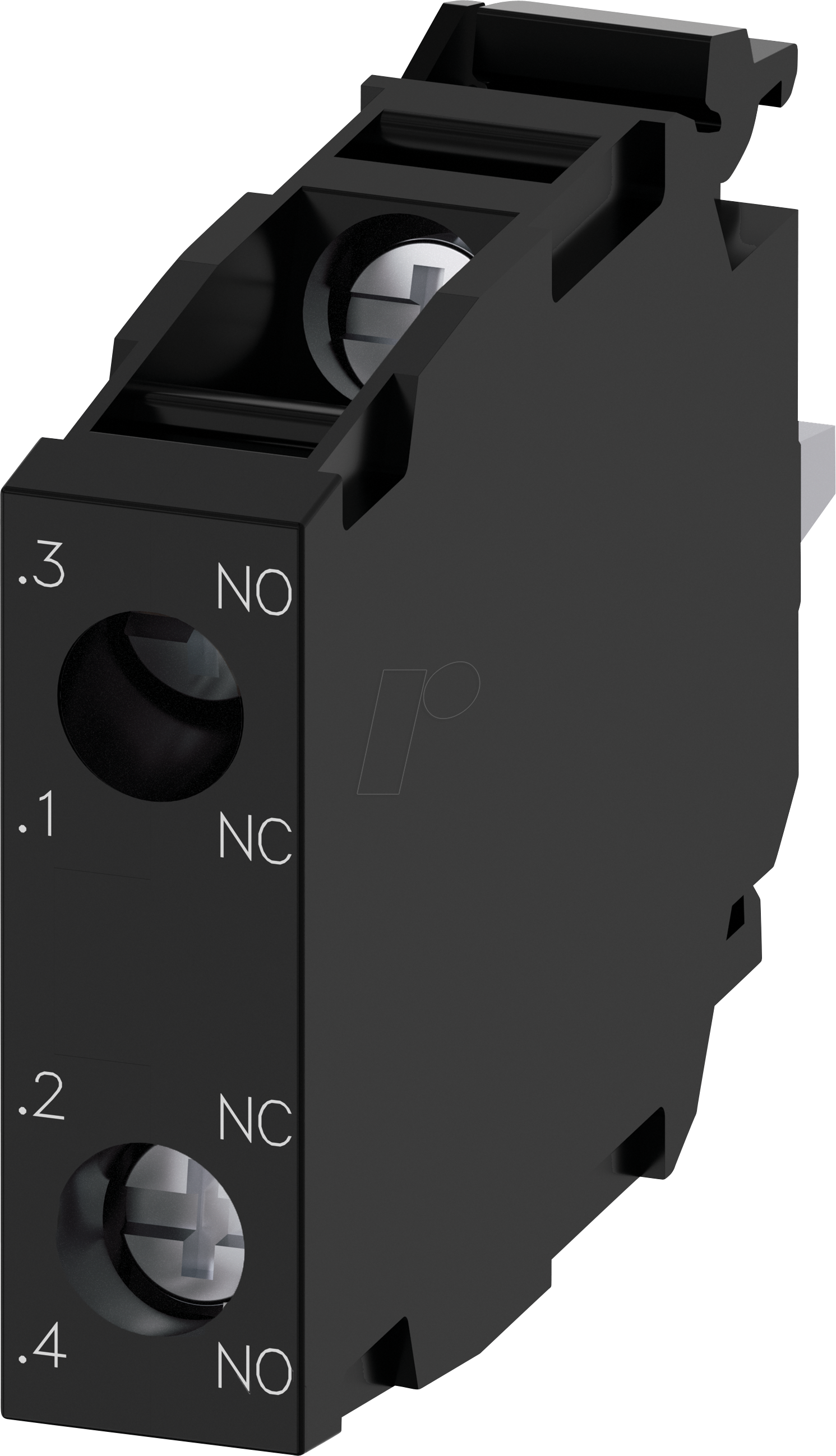 SIEMENS 1QA0 - Kontaktmodul, 1 S + 1 Ö, vergoldete Kontakte