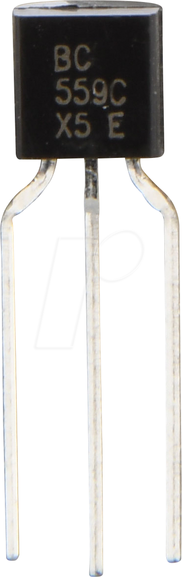 BC 559C - Bipolartransistor, PNP, 30V, 0,1A, 0,5W, TO-92