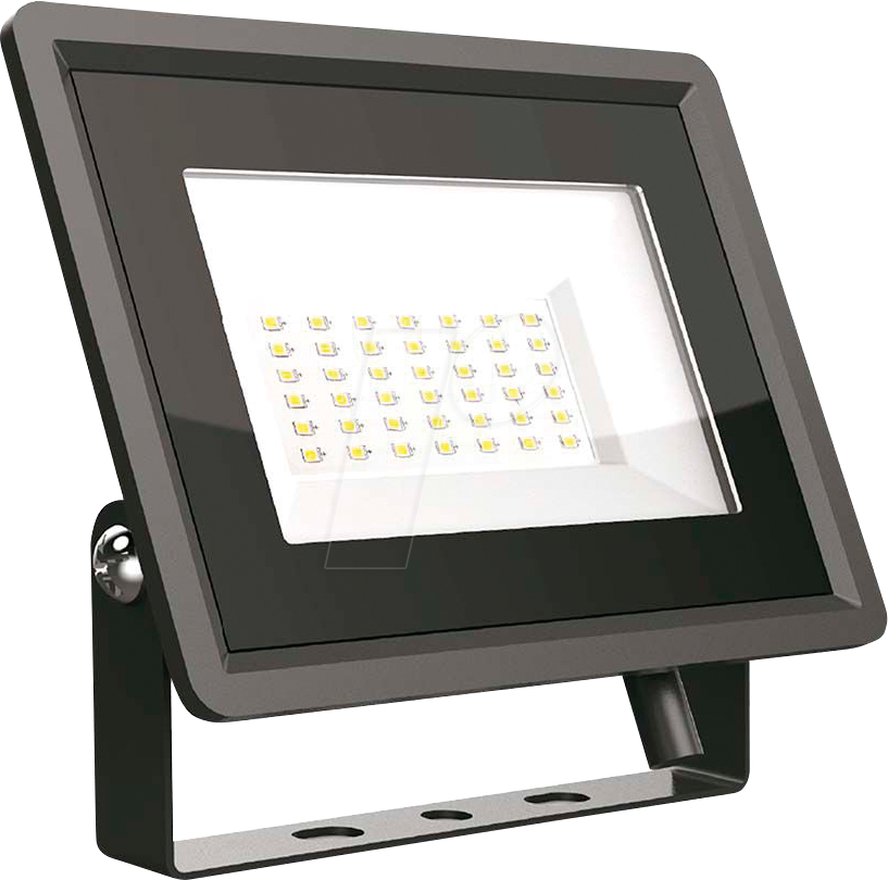 VT-6744 - LED-Flutlicht, 30 W, 2510 lm, 4000 K, schwarz