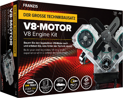 IS 9-631-67114-1 - Technikbausatz V8-Motor