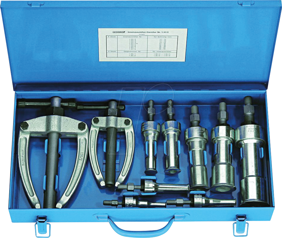 GEDO 1.31/2 - Innenausziehergarnitur, 10-teilig