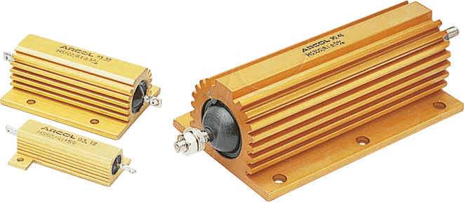 Thumbnail - ARC HS15 220R J - Drahtwiderstand, axial, 15 W, 220 Ohm, 5%