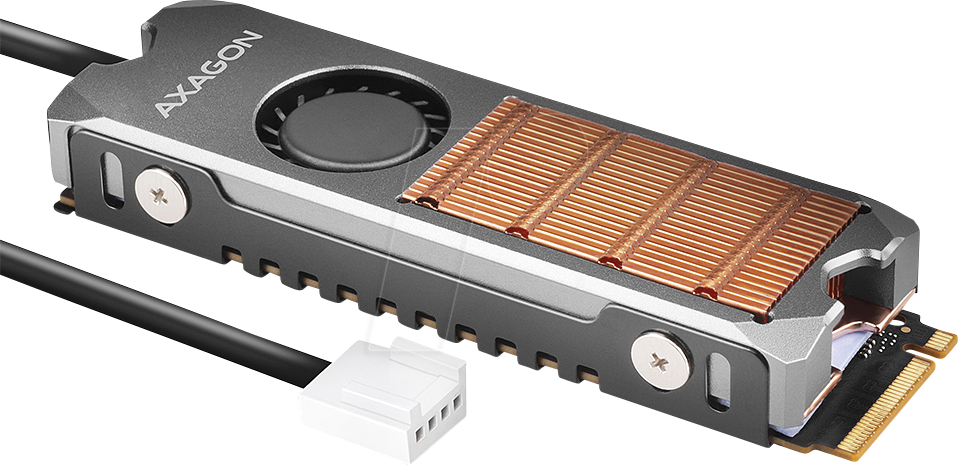 AXG CLR-M2FAN - Aktiver Kühlkörper für M.2 SSD 2280