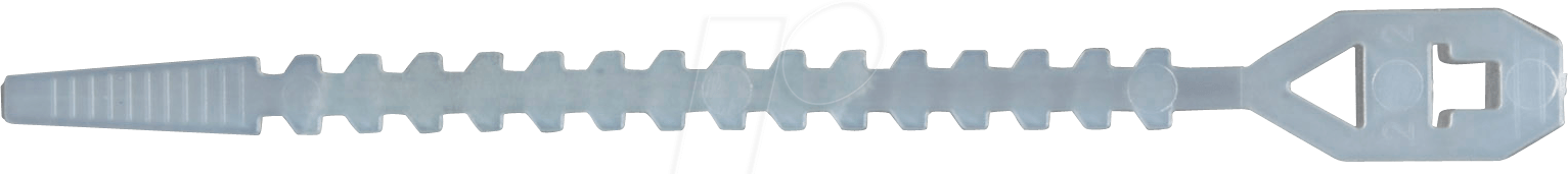 Thumbnail - KAB-W 125H - Kabelbinder, wiederlösbar, 125 mm, weiß, 100er-Pack