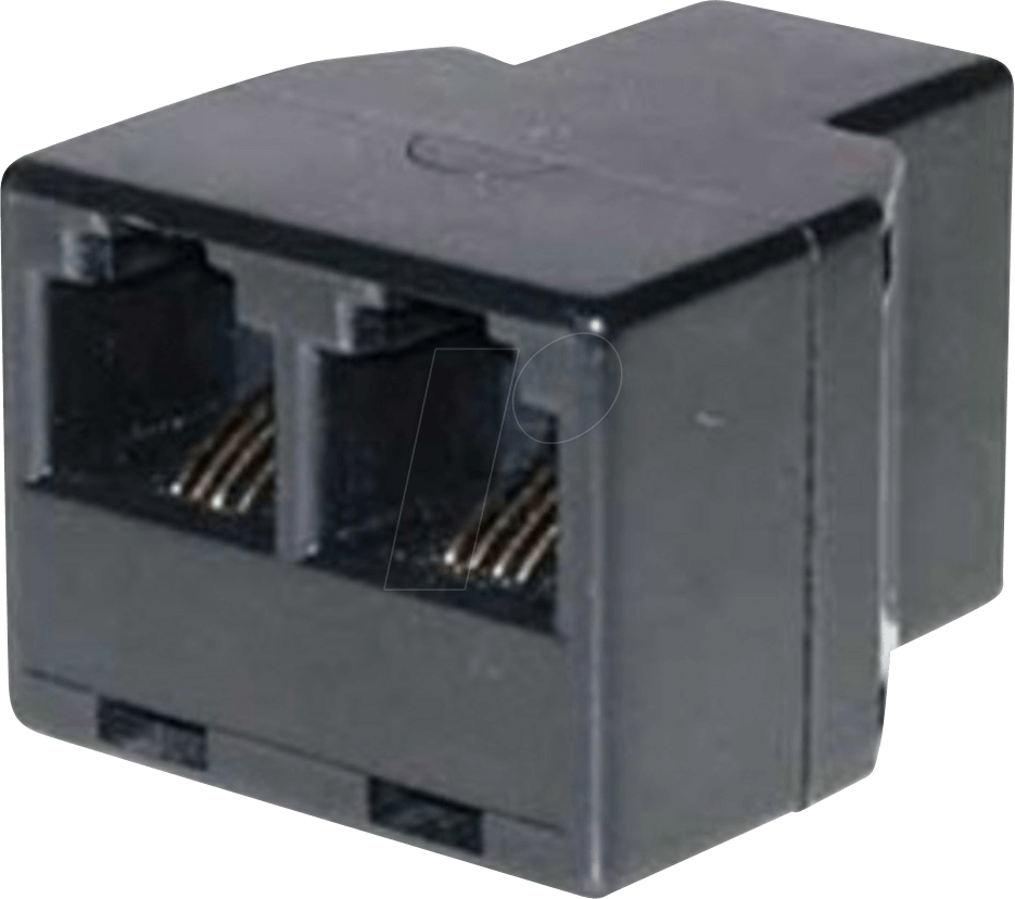 WB 3X6-4 - Modular Adapter mit drei Modularbuchsen 6-4