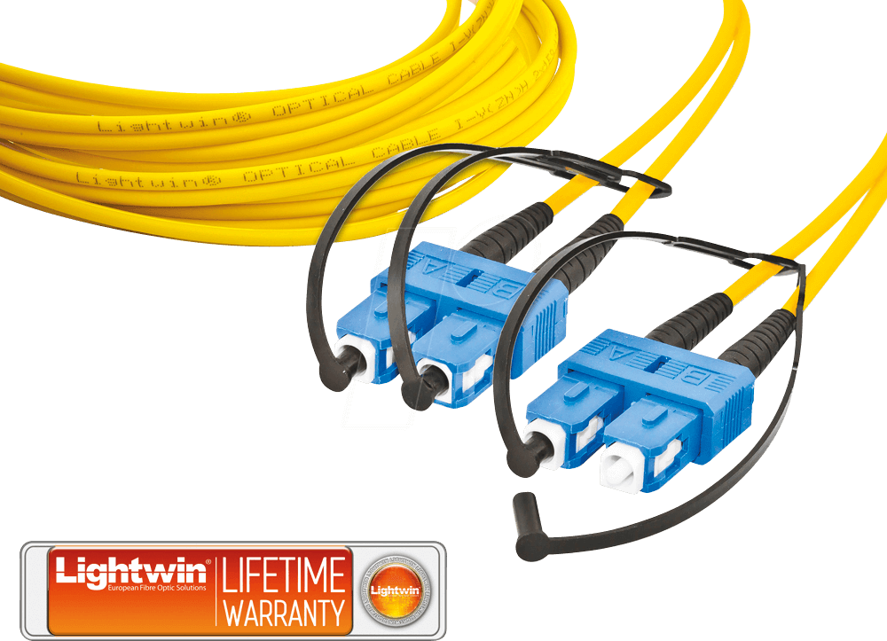 LDP-09 SC-SC3 - Duplex LWL Patchkabel, SM OS2, SC - SC, 3 m