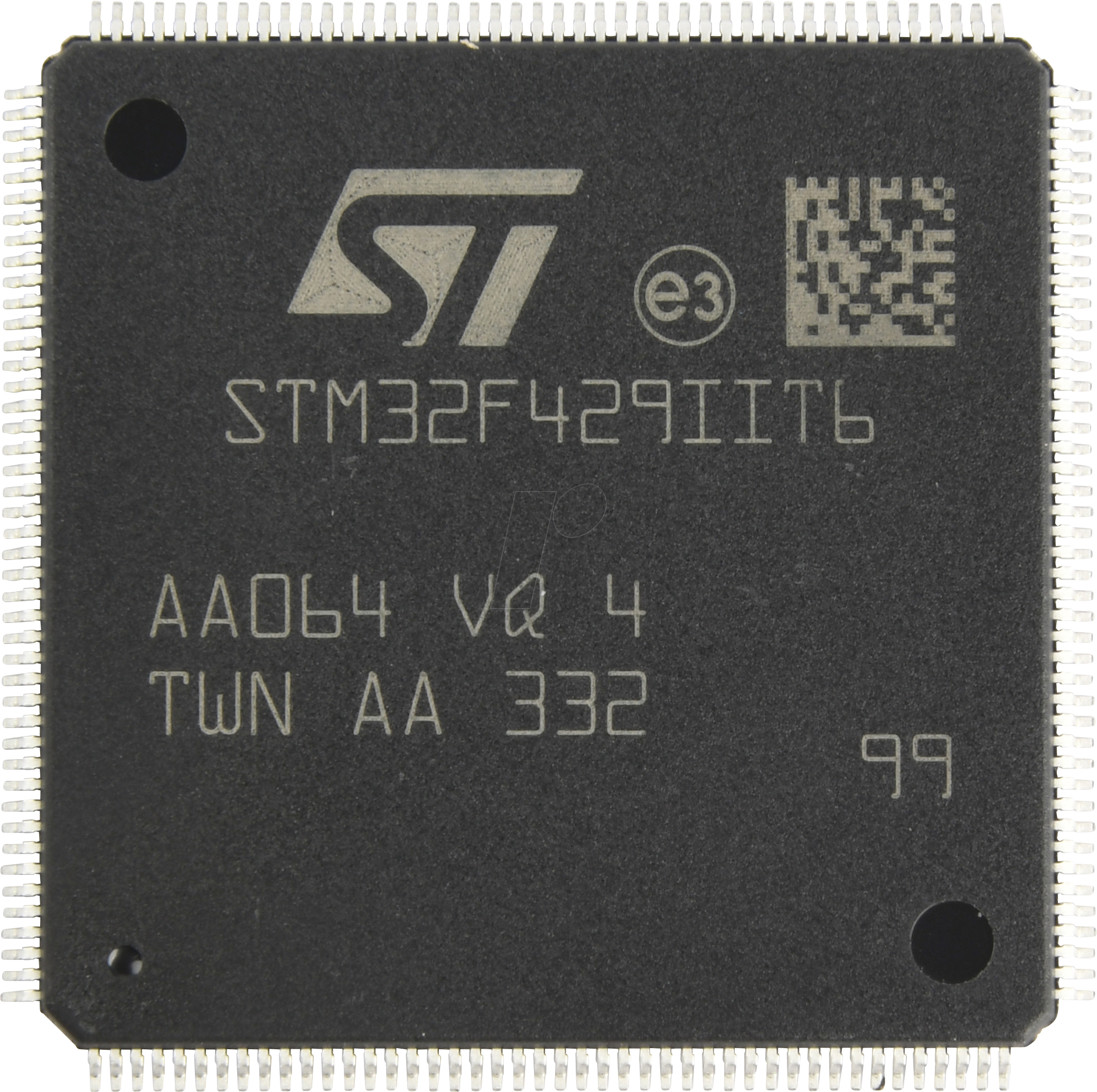 STM32F429IIT6 - Mikrocontroller, Cortex M4, 180MHz,KB Flash,786KB RAM,LQFP-176