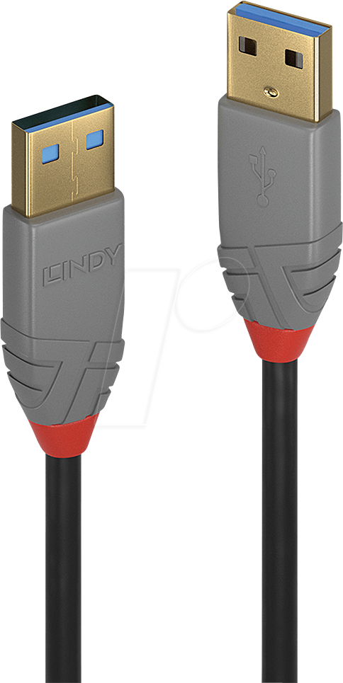 LINDY 36754 - USB 5 Gb/s Kabel, A Stecker auf A Stecker, 5,0 m