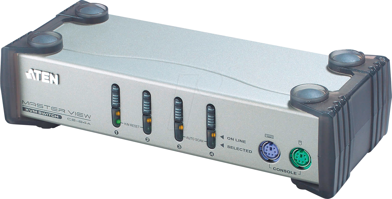ATEN CS84AC - 4-Port KVM Switch, VGA, PS/2