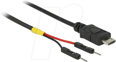 Thumbnail - DELOCK 85407 - USB Stromkabel Micro-B auf 2x 1-pin Header, 20 cm