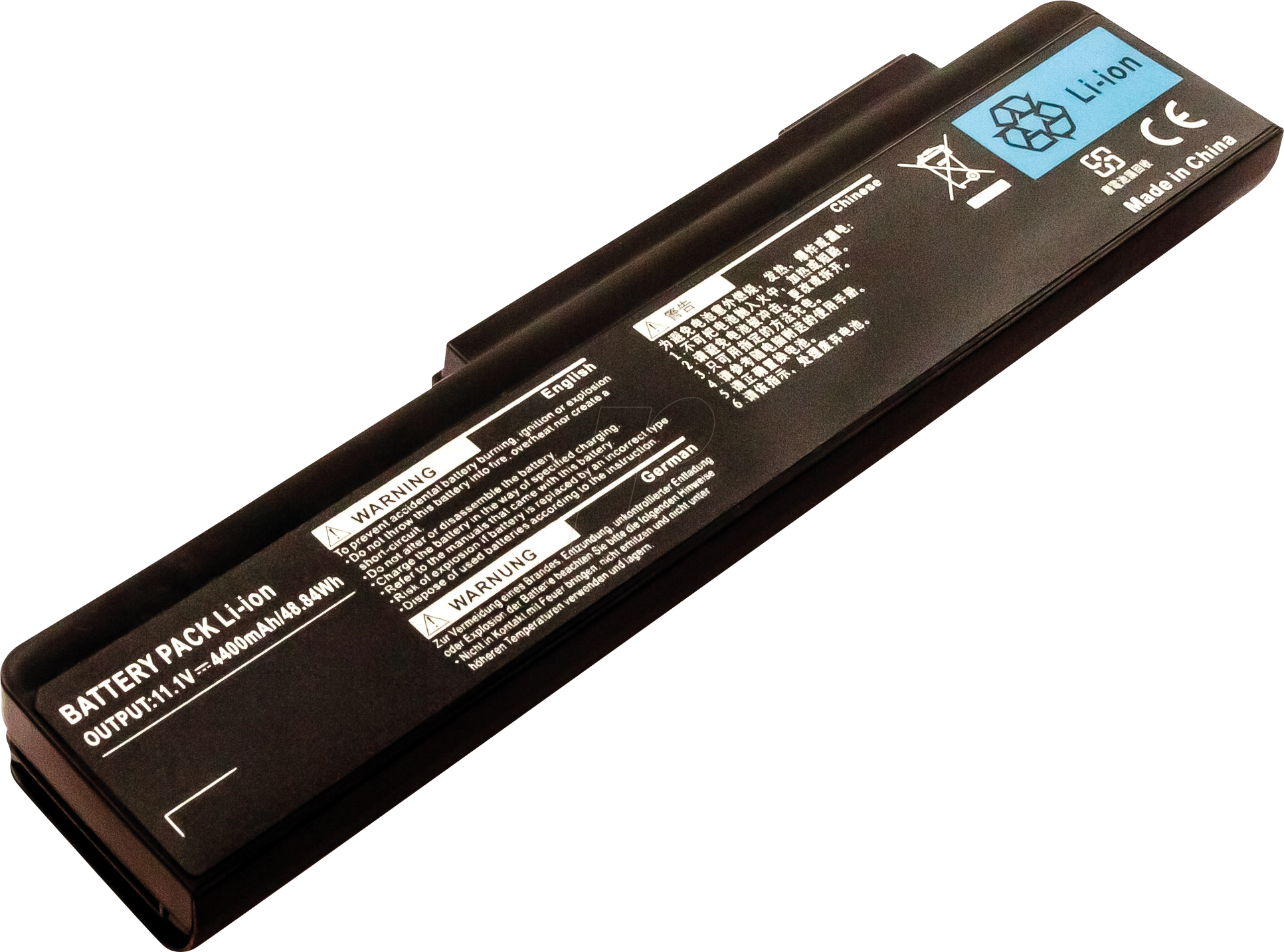 AKKU 51600 - Notebook-Akku für BenQ, Li-Ion, 4400 mAh