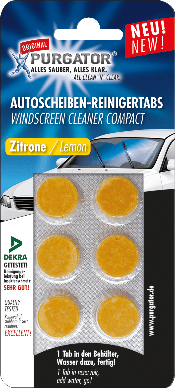 KFZ T15000 - KFZ - Scheibenwasser, Reinigertabs, 6er-Pack