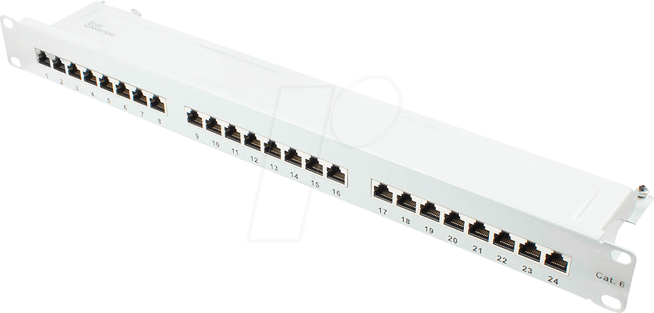 GC N0138 - Patchpanel 19'', 24-Port, Cat.6, 1 HE
