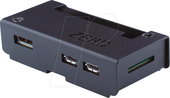 KKSB CASE 60115 - Gehäuse für Raspberry Pi Zero, Stahl, schwarz