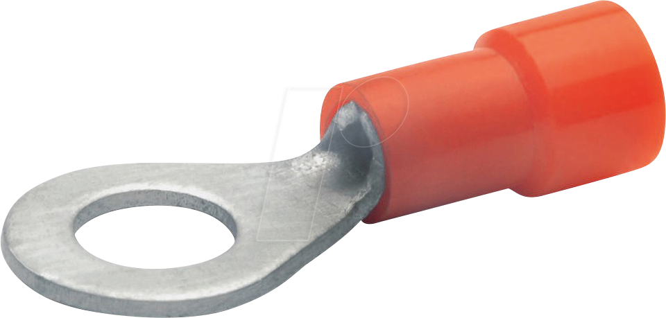 KLAUKE 6205 - Quetschkabelschuh 0,5-1,0 mm², rot