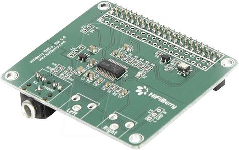 RPI HB DAC+ PJ - Raspberry Pi Shield - HiFiBerry DAC+ PJ
