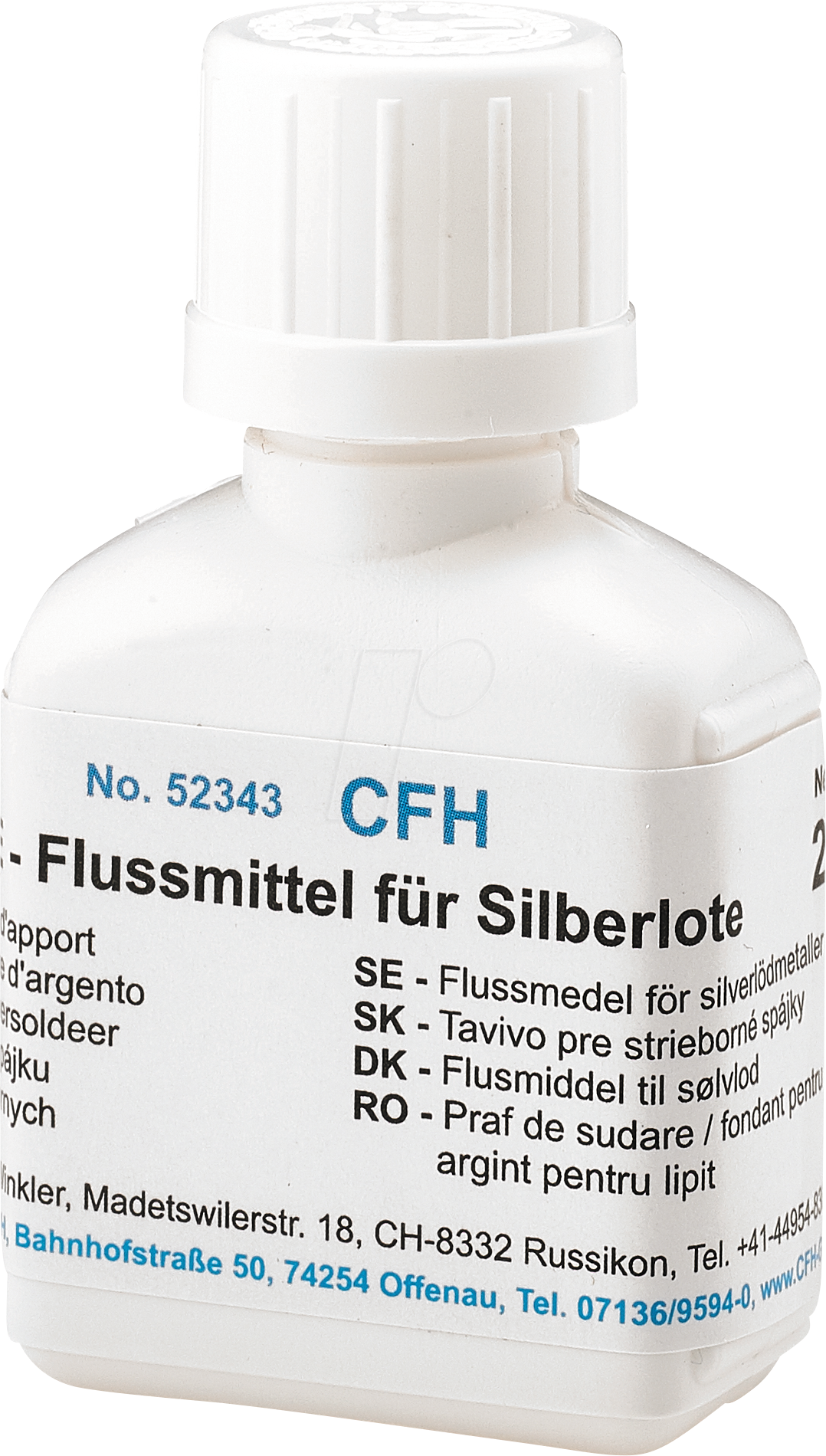 CFH 52343 - Flussmittel für Silberlote FM 343 25 g