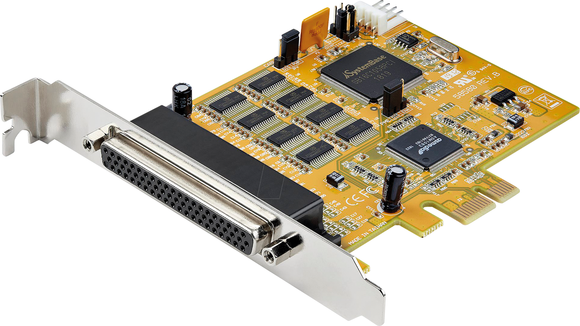 ST PEX8S1050 - PCIe Karte, 8 Port Seriell RS232