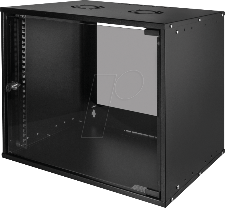 LOGILINK W09C55B - 19'' Wandschrank ECO, 9 HE, montiert, schwarz