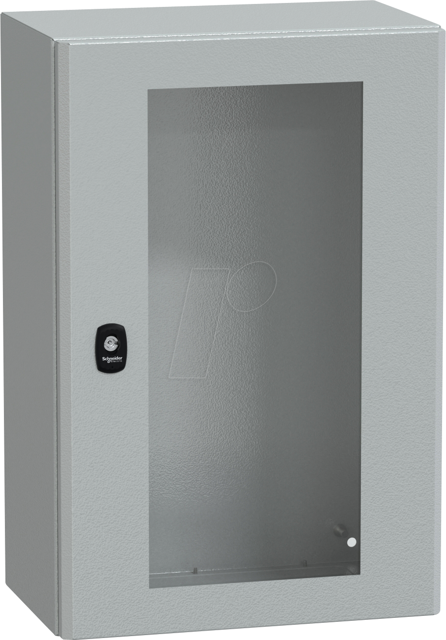 NSYS3D6425T - Stahlgehäuse S3D tspt Tür ohne Montageplatte 600 x 400 x 250