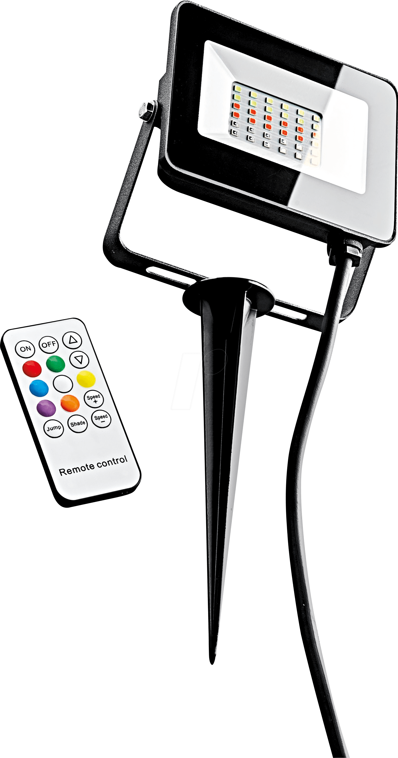HEIT 500645 - LED-Strahler, RGB+CCT, 15 W, 1200 lm