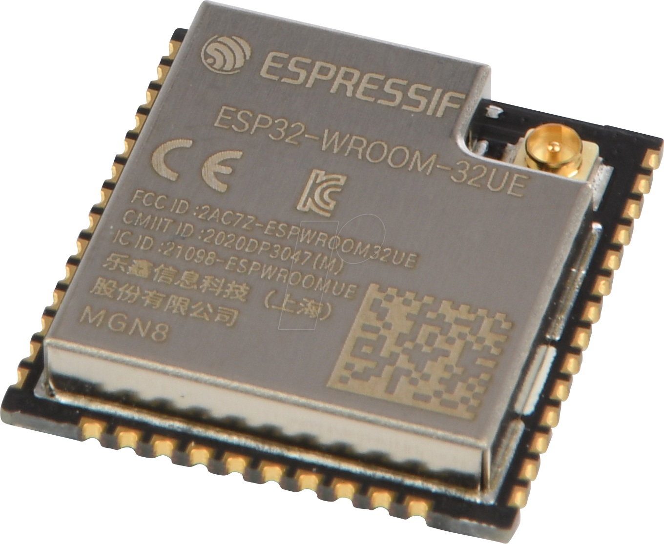 ESP32WRM32UEN8 - WiFi-Modul 802.11 2,4GHz, 150Mb/s