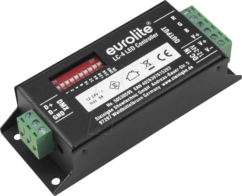Thumbnail - EURO 50530595 - DMX Controller für RGB LED-Stripes