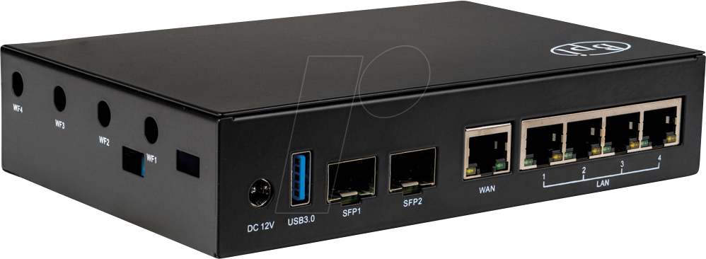 BP R3 CASE - Gehäuse für Banana Pi R3 Router, schwarz