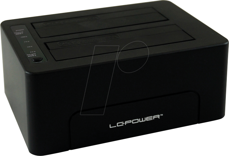 LC-DOCK-C - Dockingstation 2x 2,5''/3,5'' SATA, USB 3.1, UASP