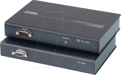 ATEN CE620 - KVM Extender Set, DVI, Audio, USB, RS-232, 100 m