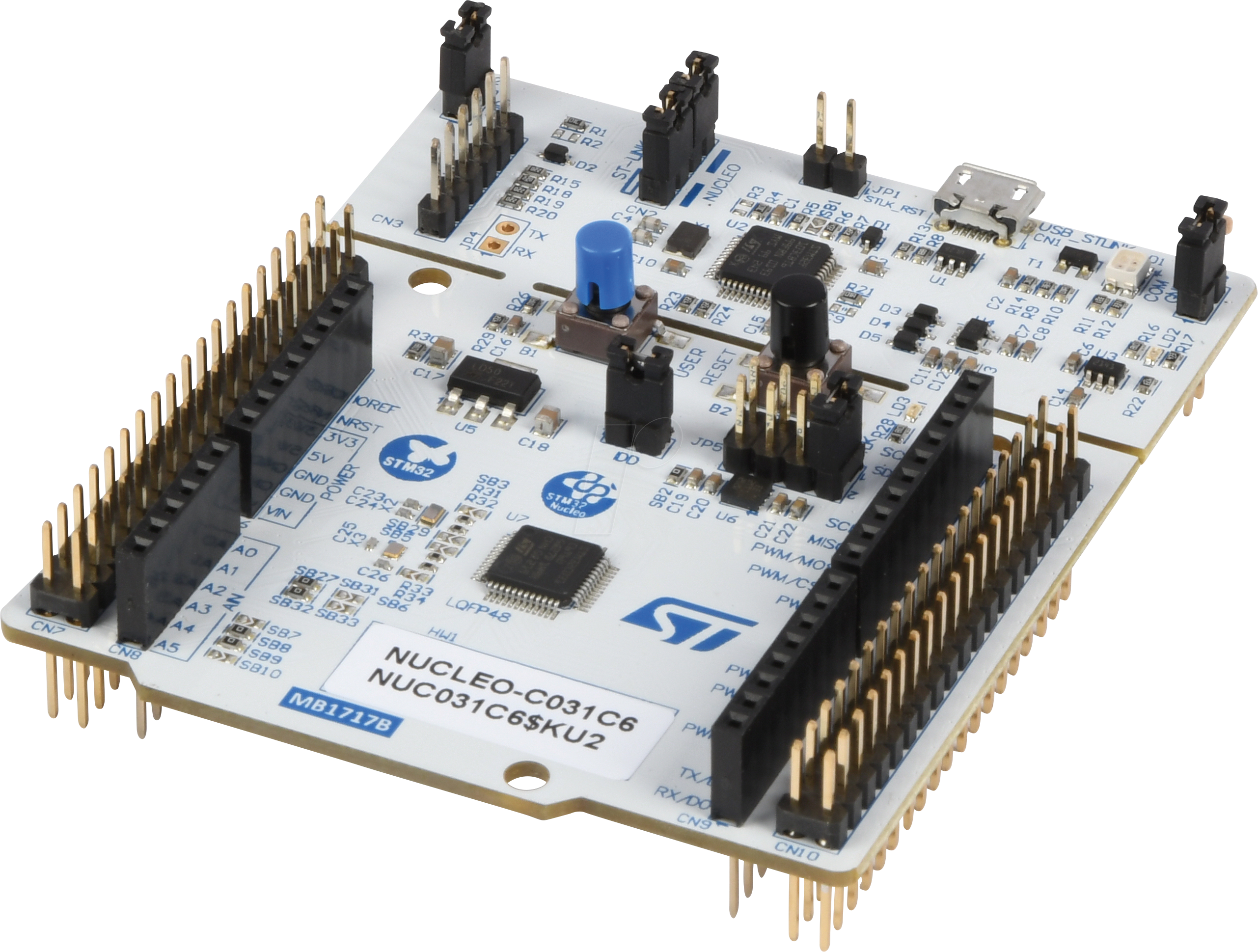 NUCLEO C031C6 - Nucleo-64 ARM, STM32C031C6 MCU