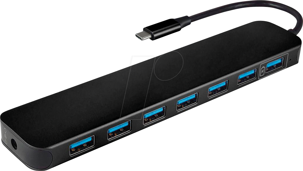 VALUE 14995040 - USB 3.0 Hub 7 Port, USB-C zu 7x USB 3.0 Typ A