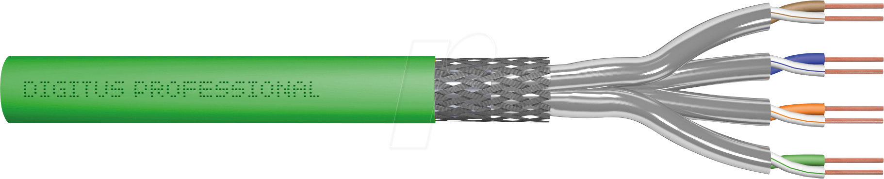 DIGI DK1843-VH-5 - Netzwerkkabel, Cat.8.2, S/FTP, 2000 MHz, 500 m