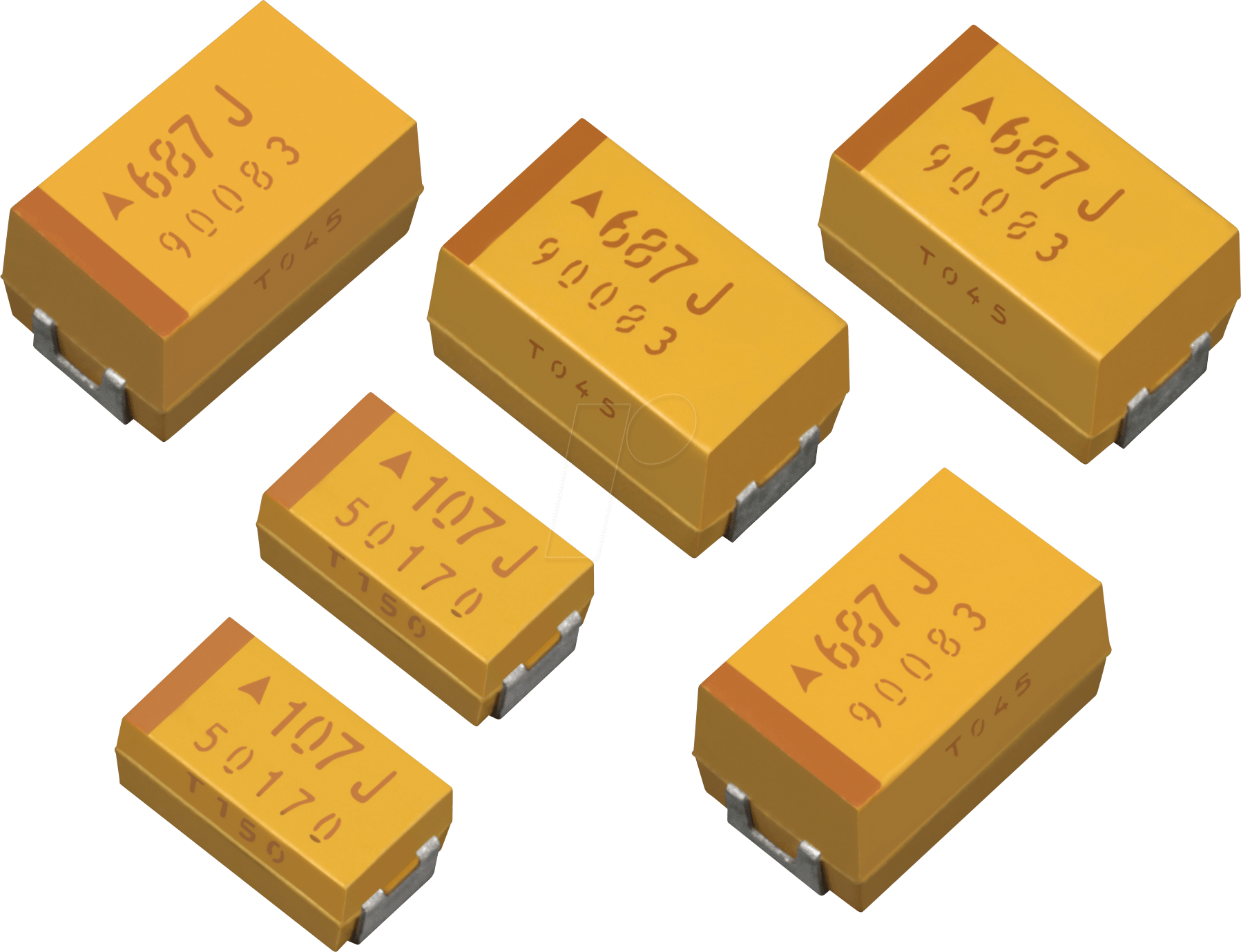 Thumbnail - TPS 7343 47/35 - SMD-Tantal Kondensator, 47µF, 35V