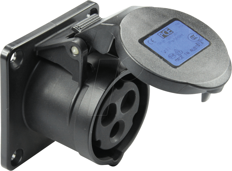 PCE 313-6X - Anbaudose gerade 16A 3p 6h IP44/54