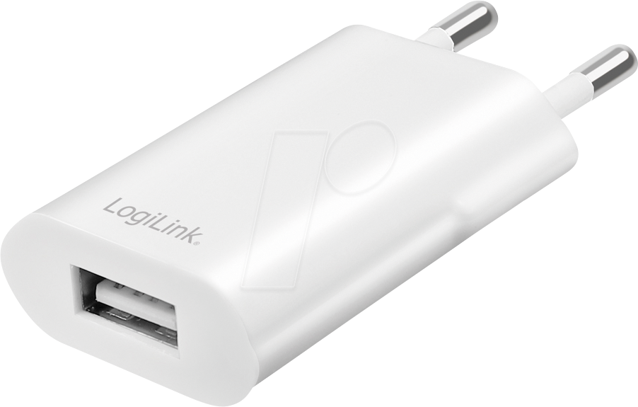 Thumbnail - LOGILINK PA0093B - USB-Ladegerät, 5 W, 5 V, 1x USB-A, weiß