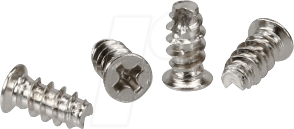 SLUE 5X10 50ER - Lüfterschrauben, 5 x 10 mm, 50er Pack