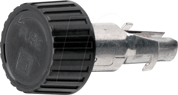 SCH 311811 - Sicherungshalter für 5 x 20 mm, 250 V, 10 A, schwarz
