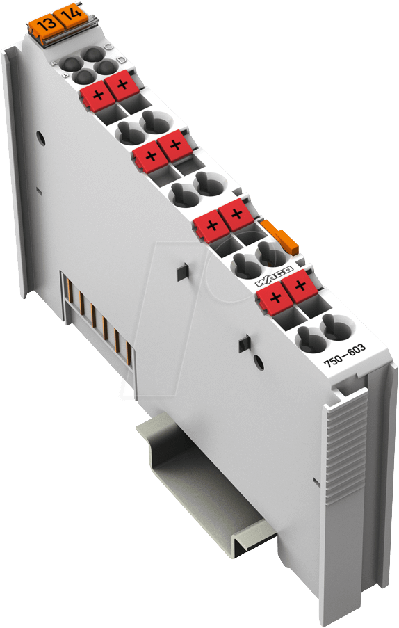 WAGO 750-603 - Potentialvervielfältigungsklemme DC 24 V I/O